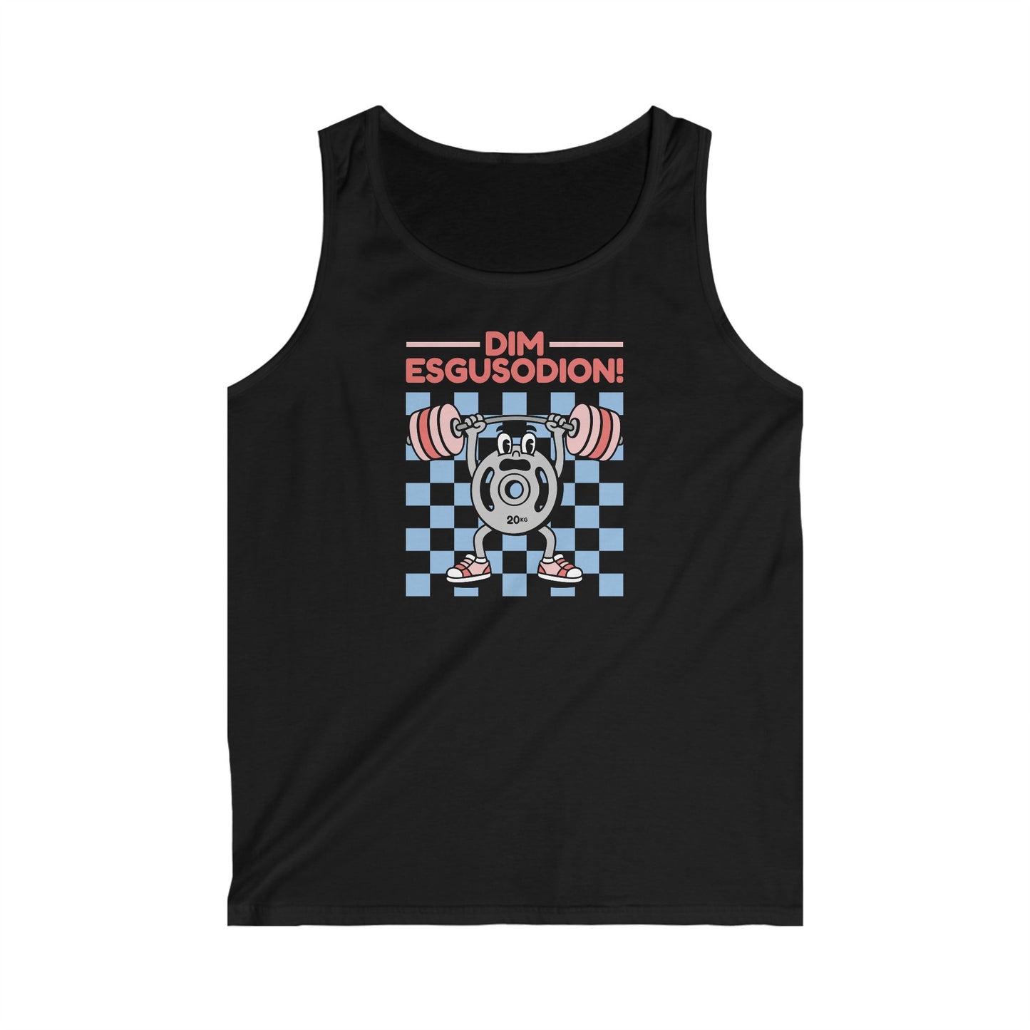 'Dim Esgusodion' - No Excuses Workout Vest