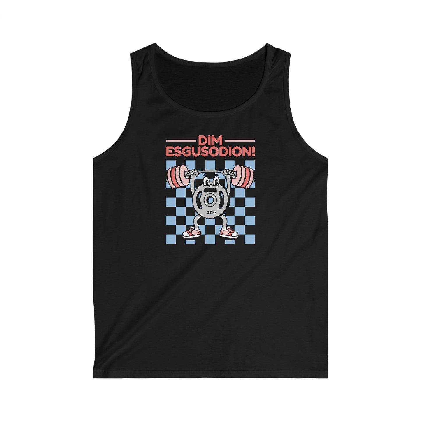 'Dim Esgusodion' - No Excuses Workout Vest