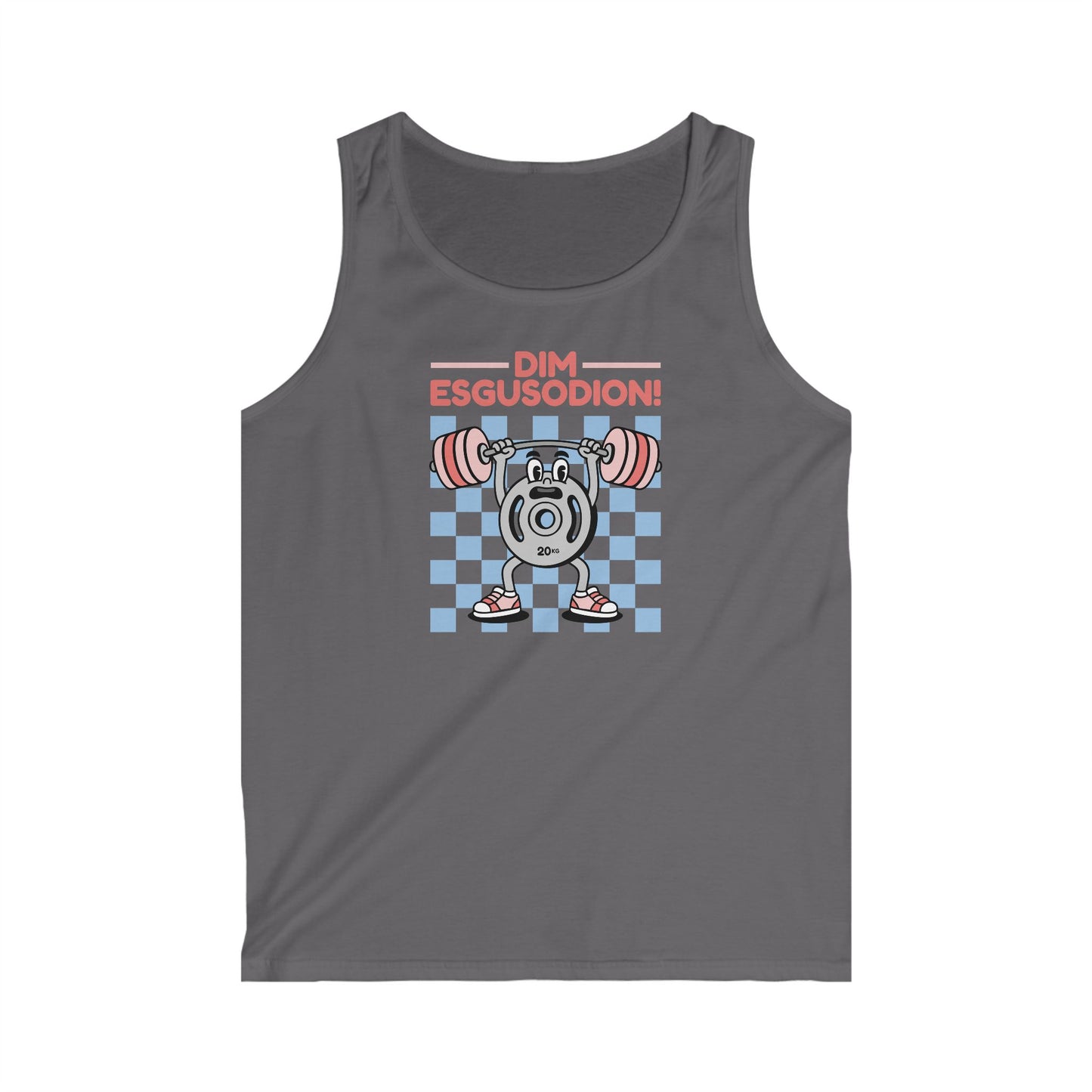 'Dim Esgusodion' - No Excuses Workout Vest