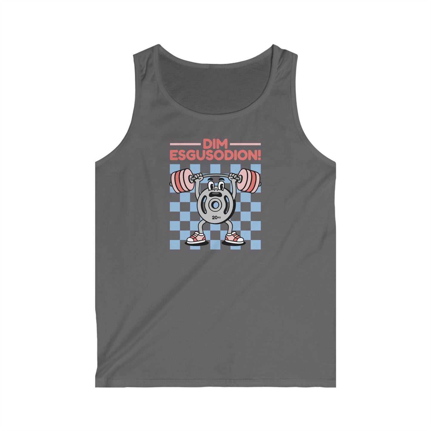 'Dim Esgusodion' - No Excuses Workout Vest