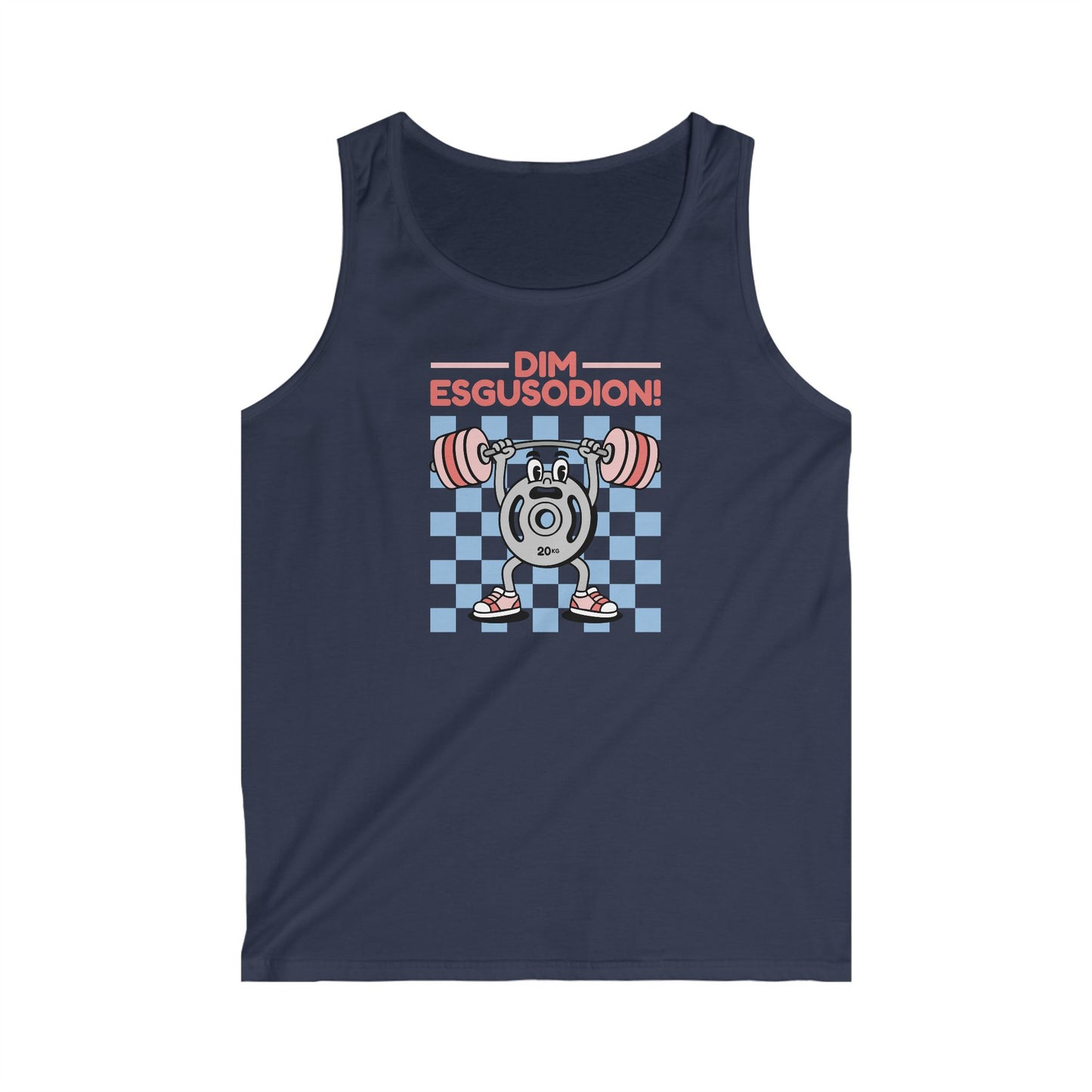 'Dim Esgusodion' - No Excuses Workout Vest