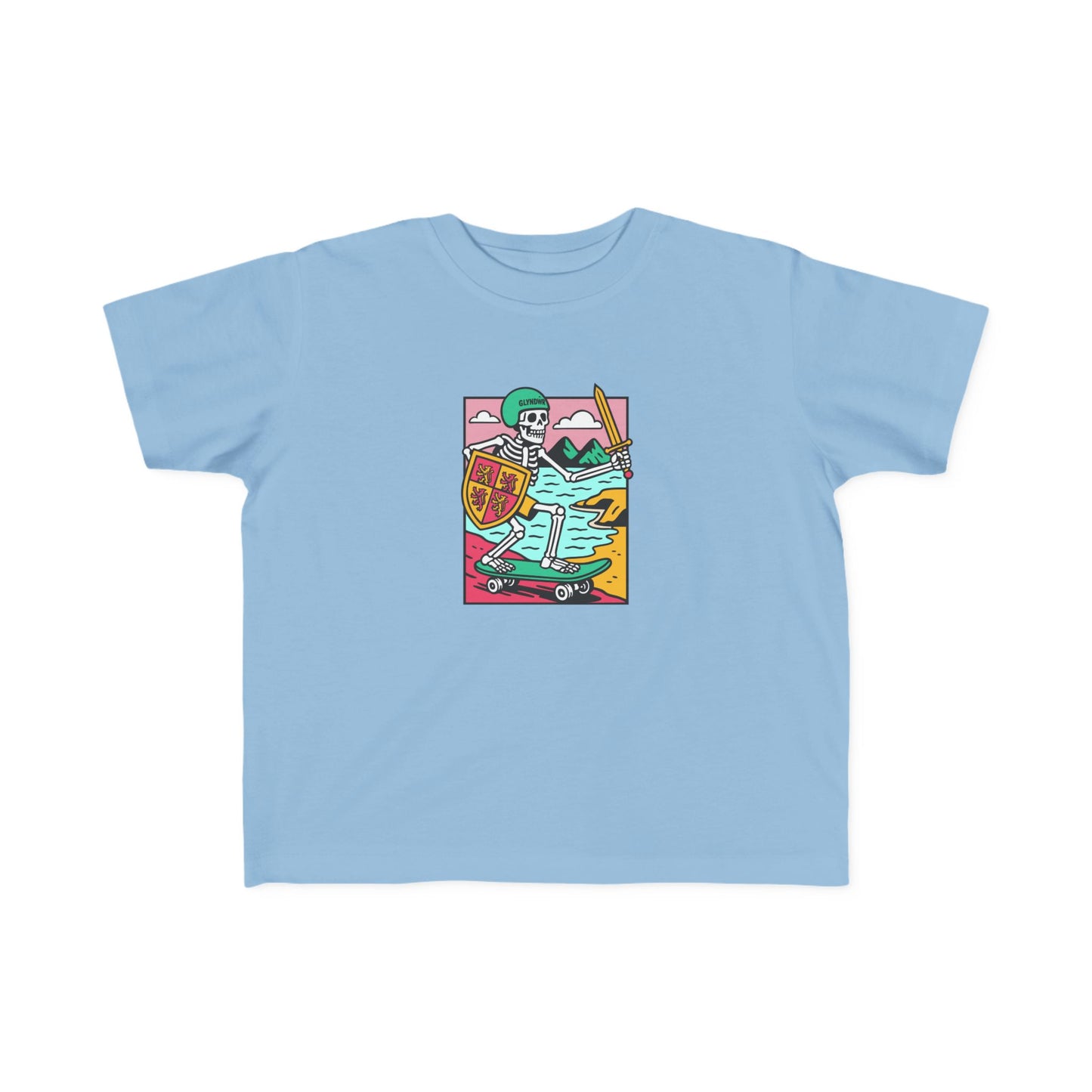 Toddler Owain Glyndŵr Skateboard T-Shirt