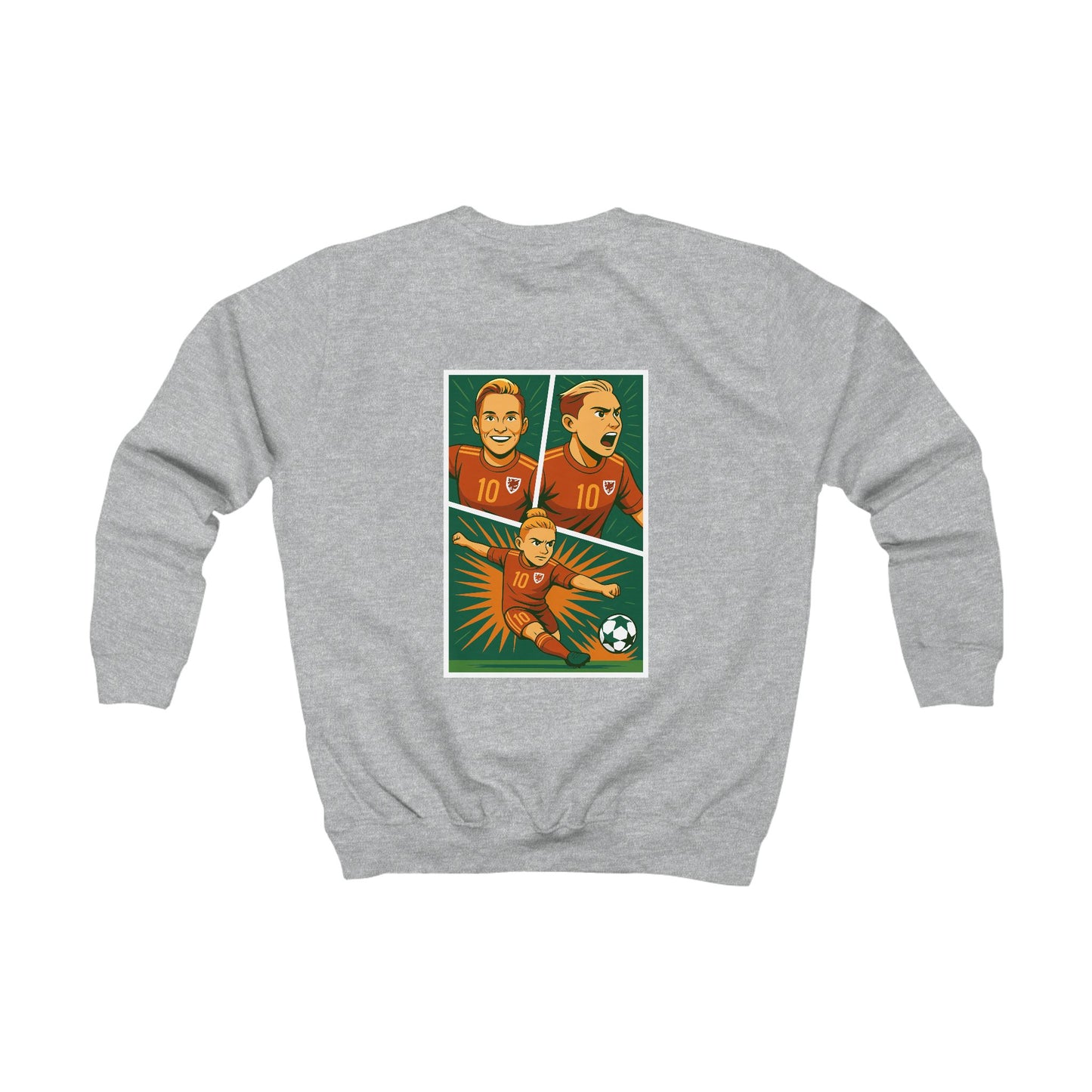 Kids Jess Fishlock Sweatshirt — Double Sided