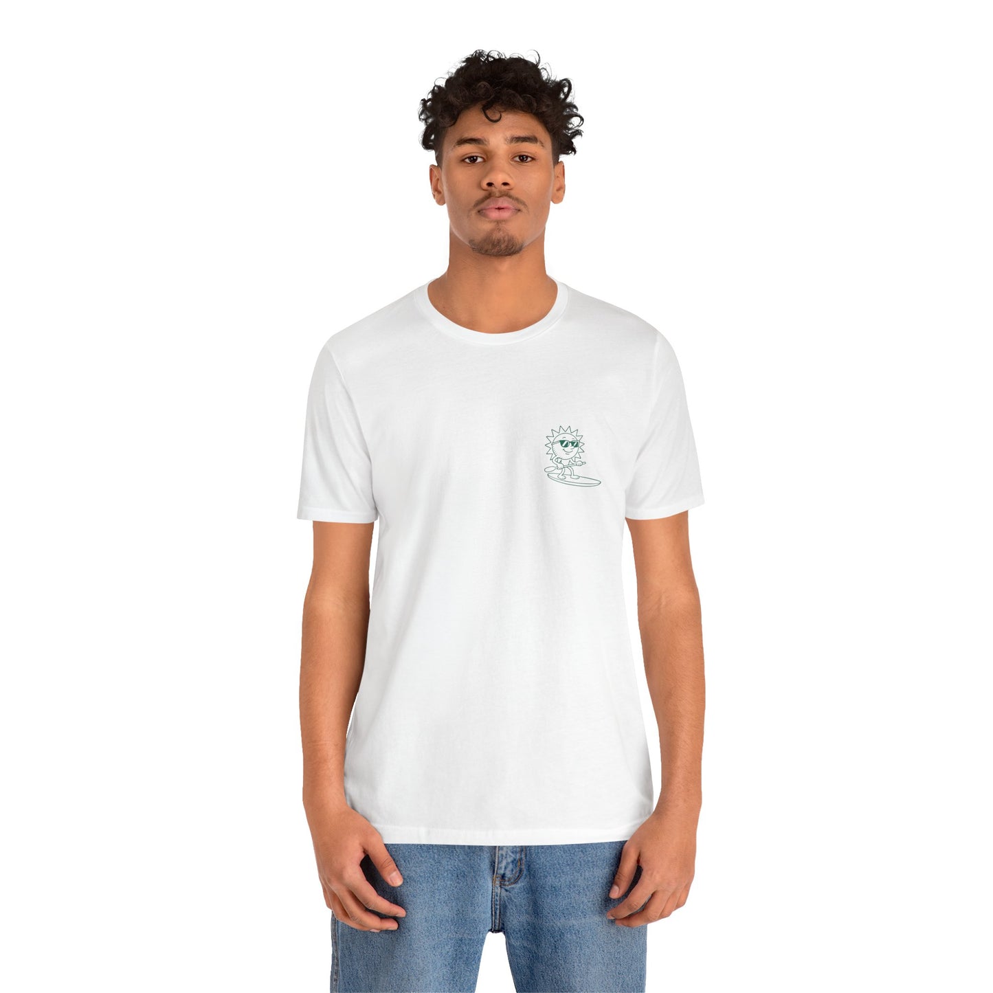 Llangorse Lake Retro Paddleboard Unisex T-Shirt (Double Sided)
