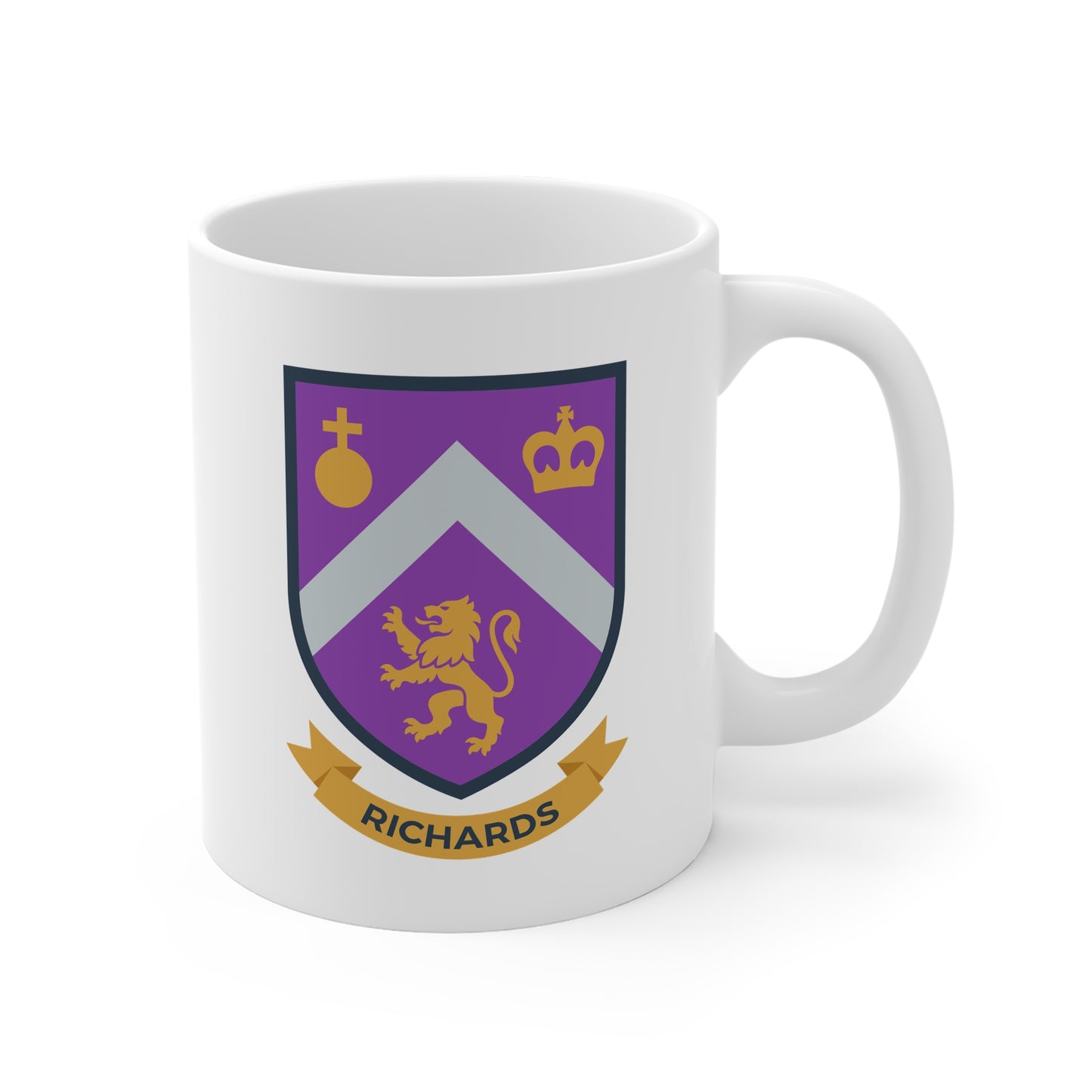Richards Family Crest Mug - Welsh Heraldry