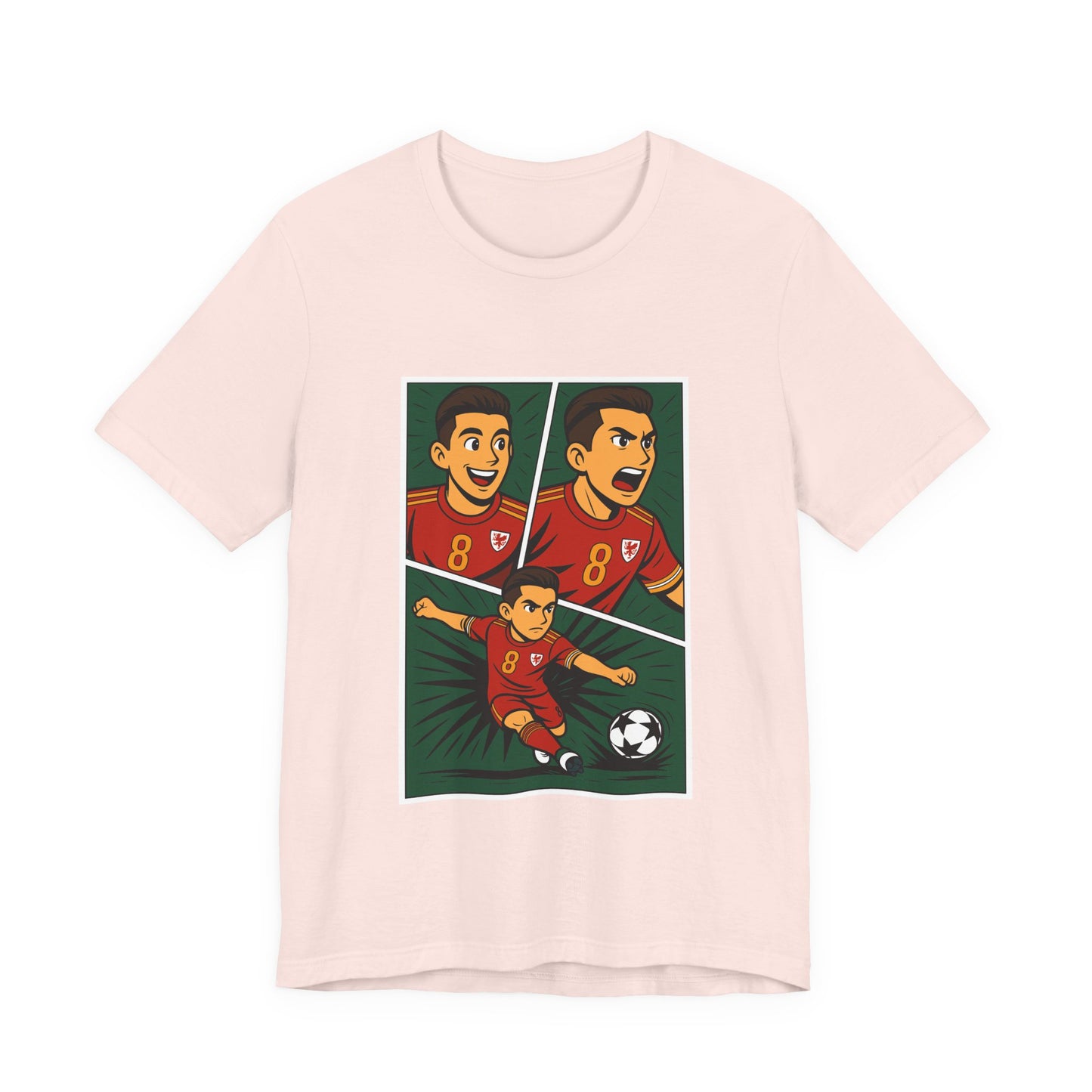 Harry Wilson Wales Football Graphic T-Shirt (Unisex)