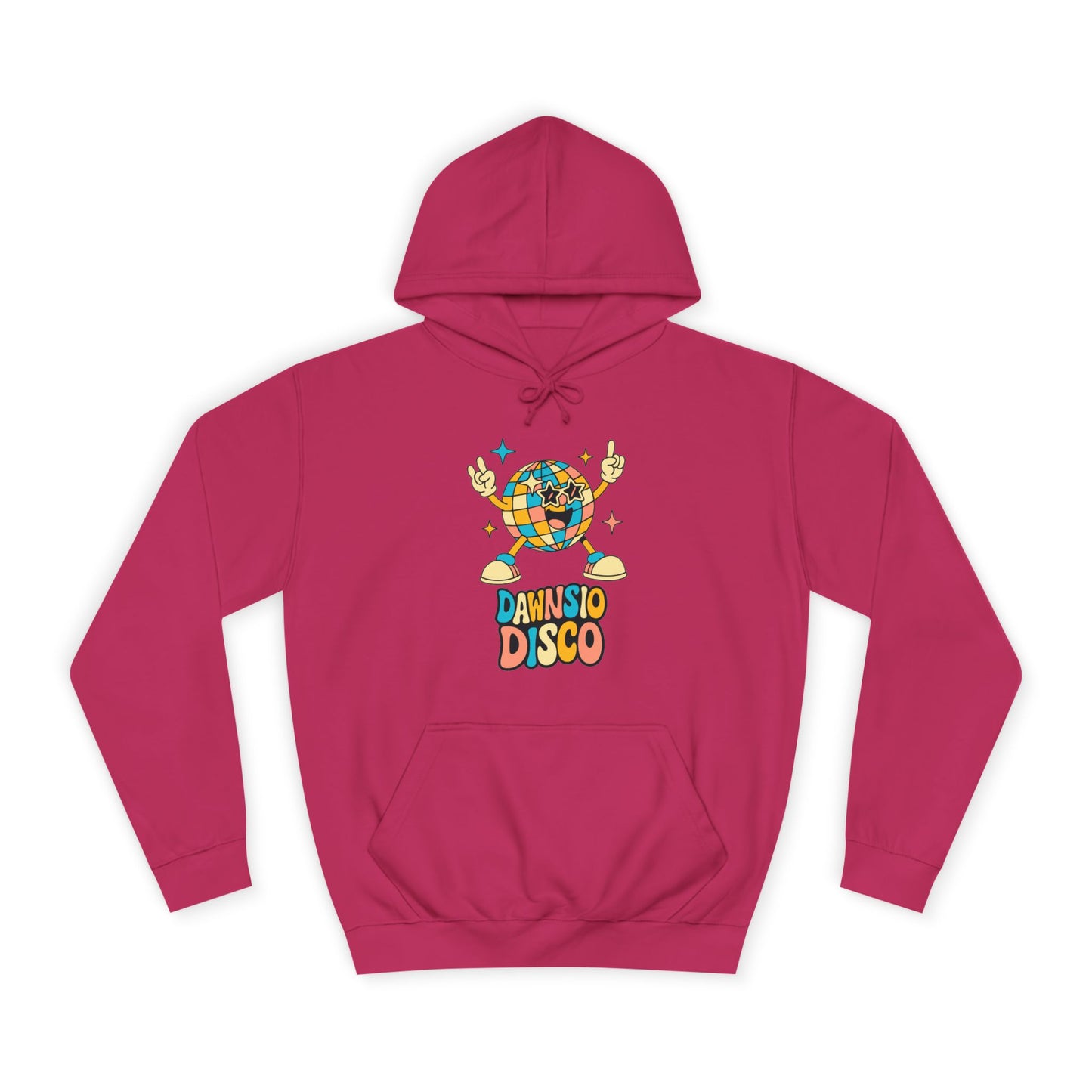 Retro Dawnsio Disco Unisex Hoodie