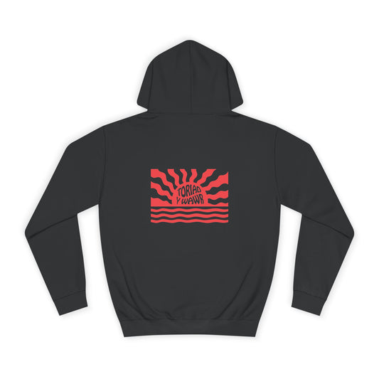"Toriad Y Wawr" Retro Welsh Double-Sided Hoodie - Break Of Dawn
