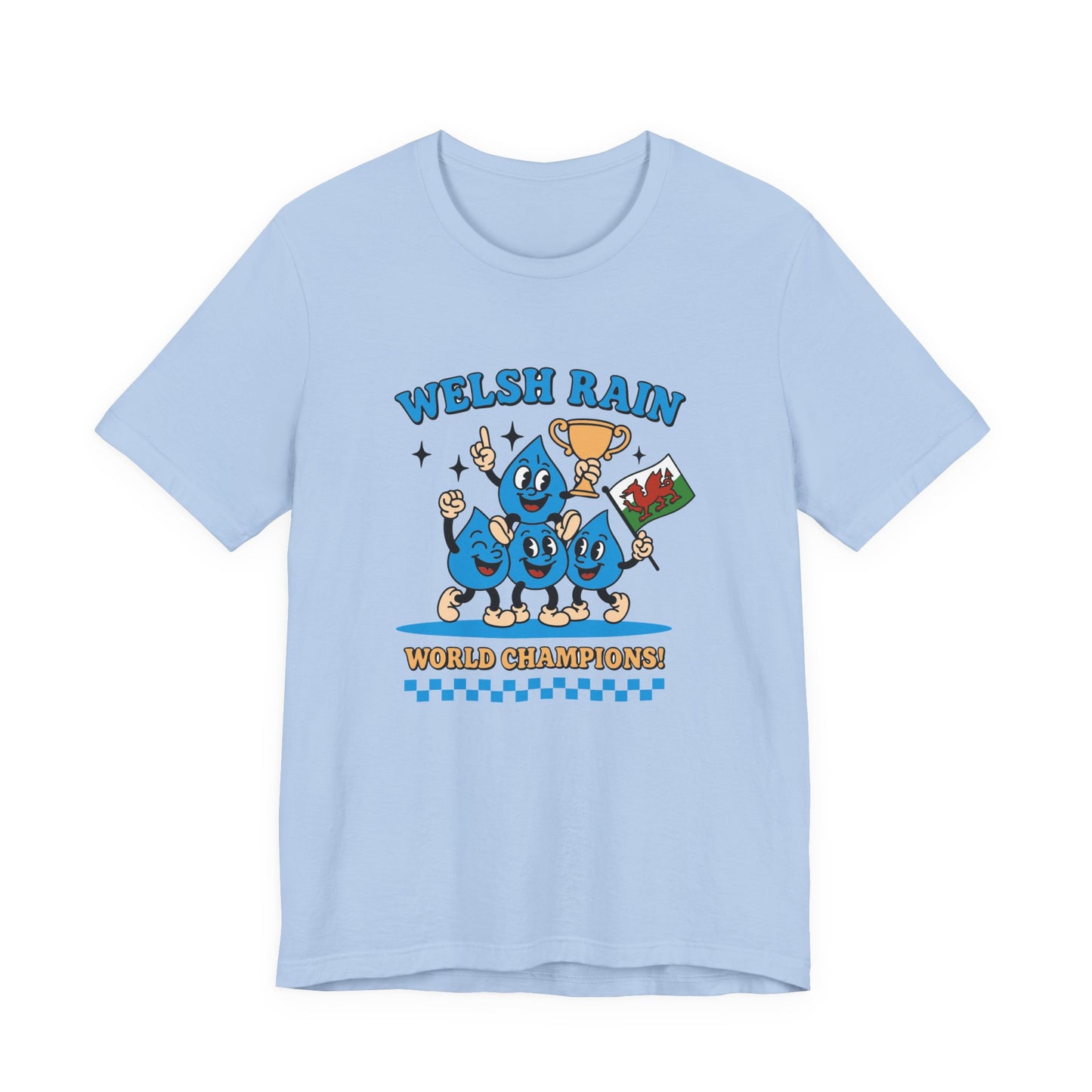 Welsh Rain World Champions - Retro Unisex T-Shirt