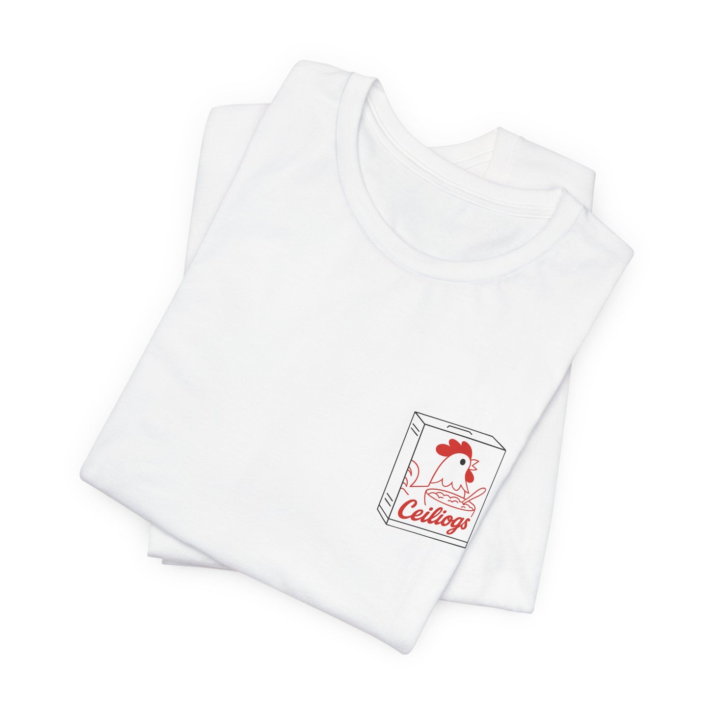 Ceiliogs Vintage Cereal Unisex T-shirt (Double Sided)