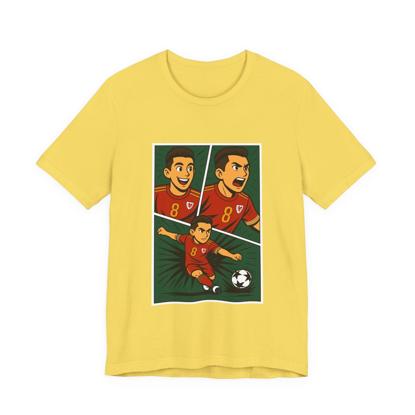 Harry Wilson Wales Football Graphic T-Shirt (Unisex)