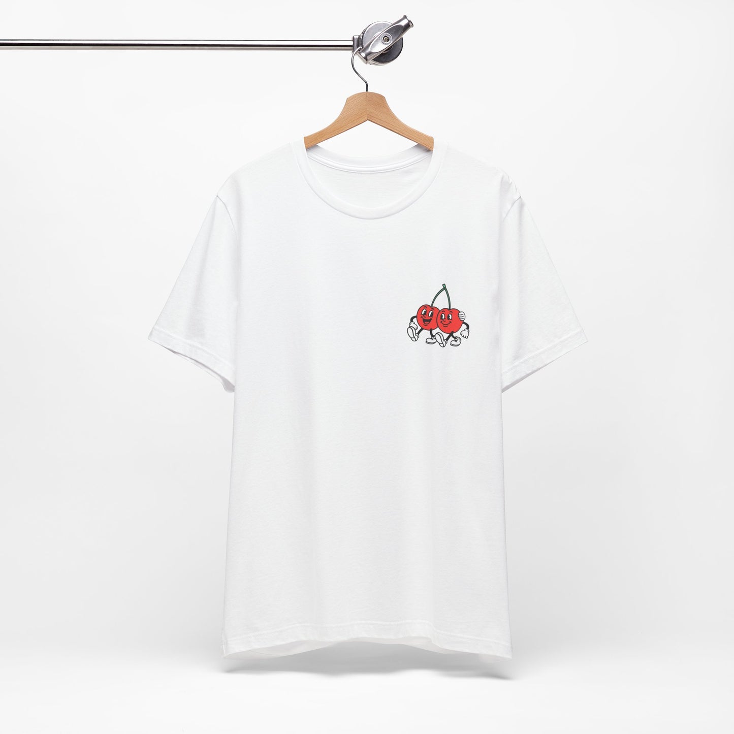 'Ceirios Trelew' Retro Cherries Patagonia Graphic Unisex Tee (Double Sided)