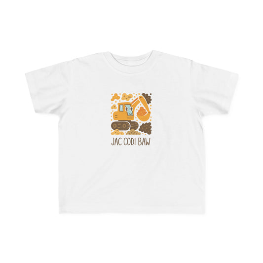 Toddler 'Jac Codi Baw' Digger T-Shirt
