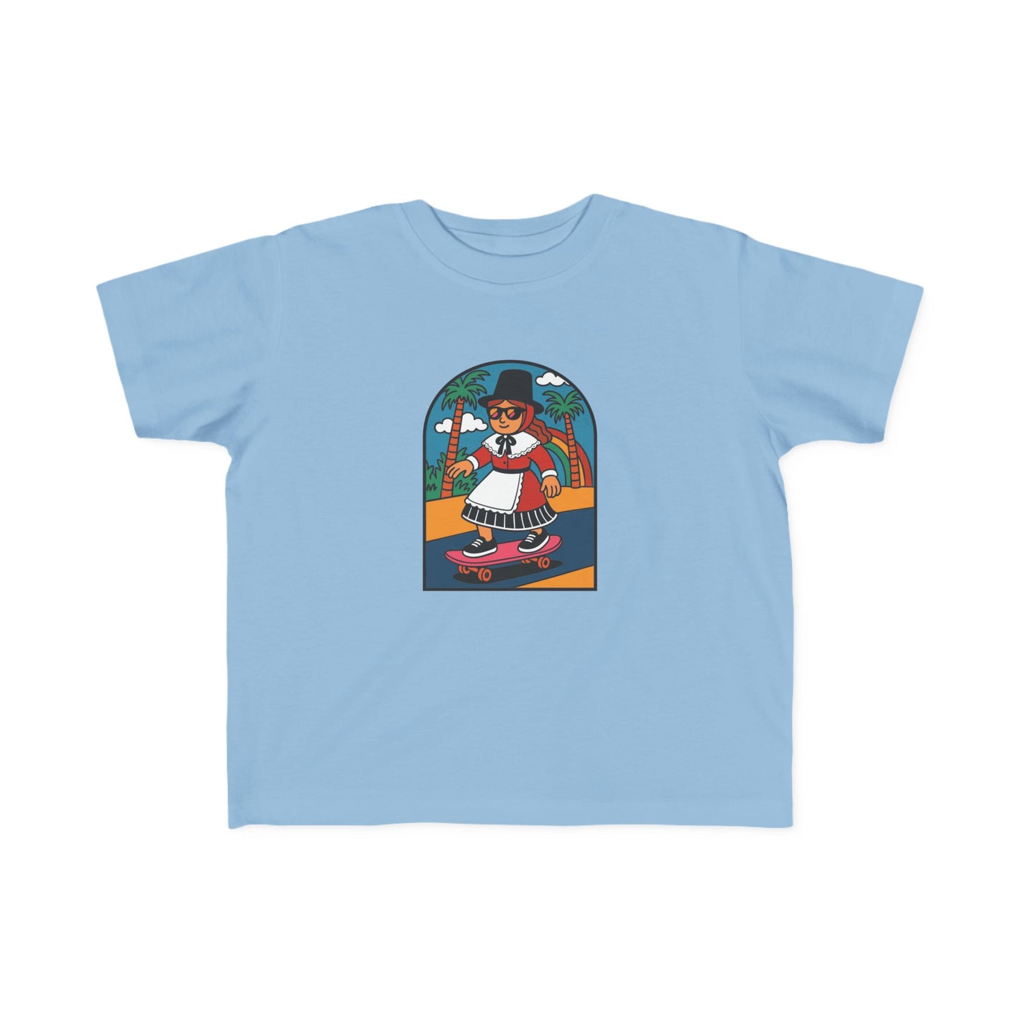 Toddler Welsh Skateboard T‑Shirt