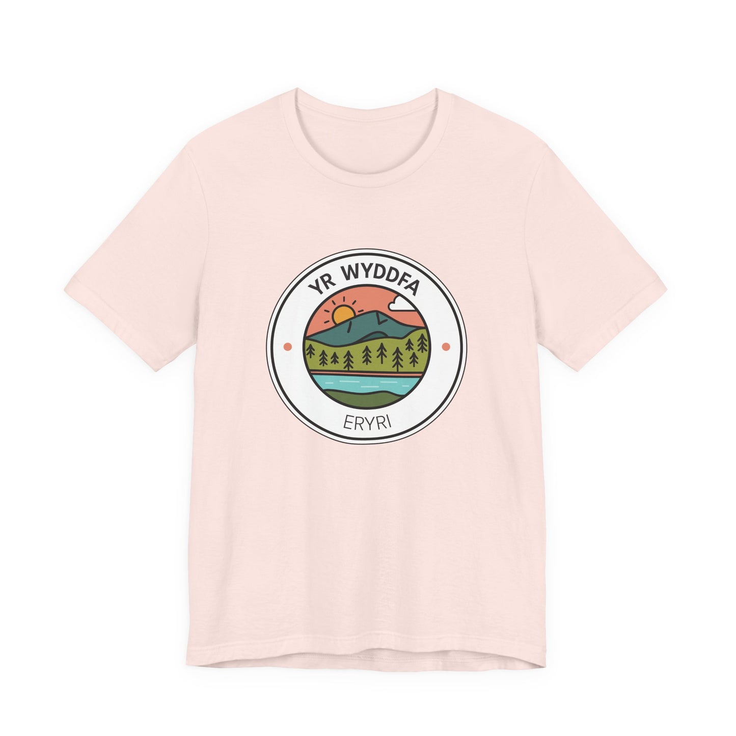 'Yr Wyddfa' T-Shirt (Unisex) - Eryri Scenic Crest