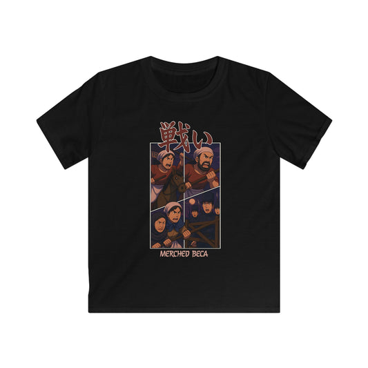 Kids "Merched Beca" Anime Battle T-Shirt (Rebecca Riots)