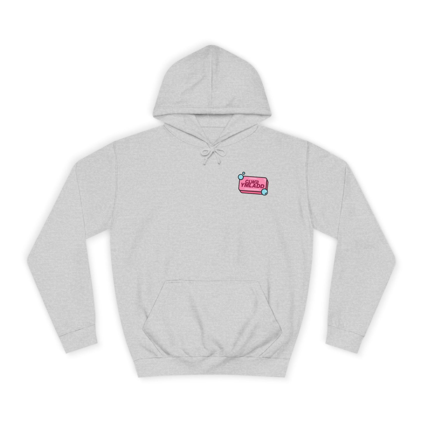 Retro Fight Club Hoodie - 'Clwb Ymladd'