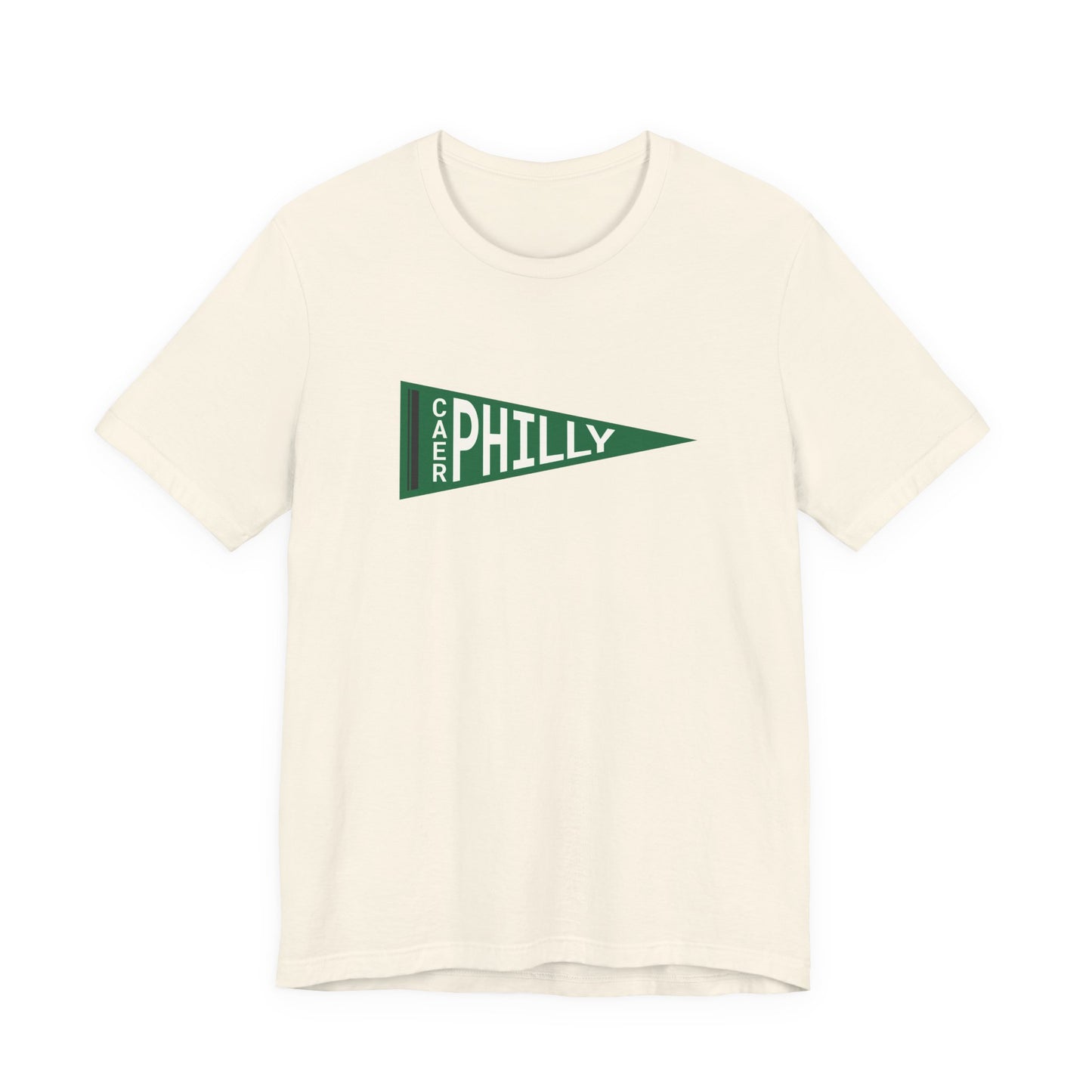 Caerphilly Retro Pennant T‑Shirt (Unisex)