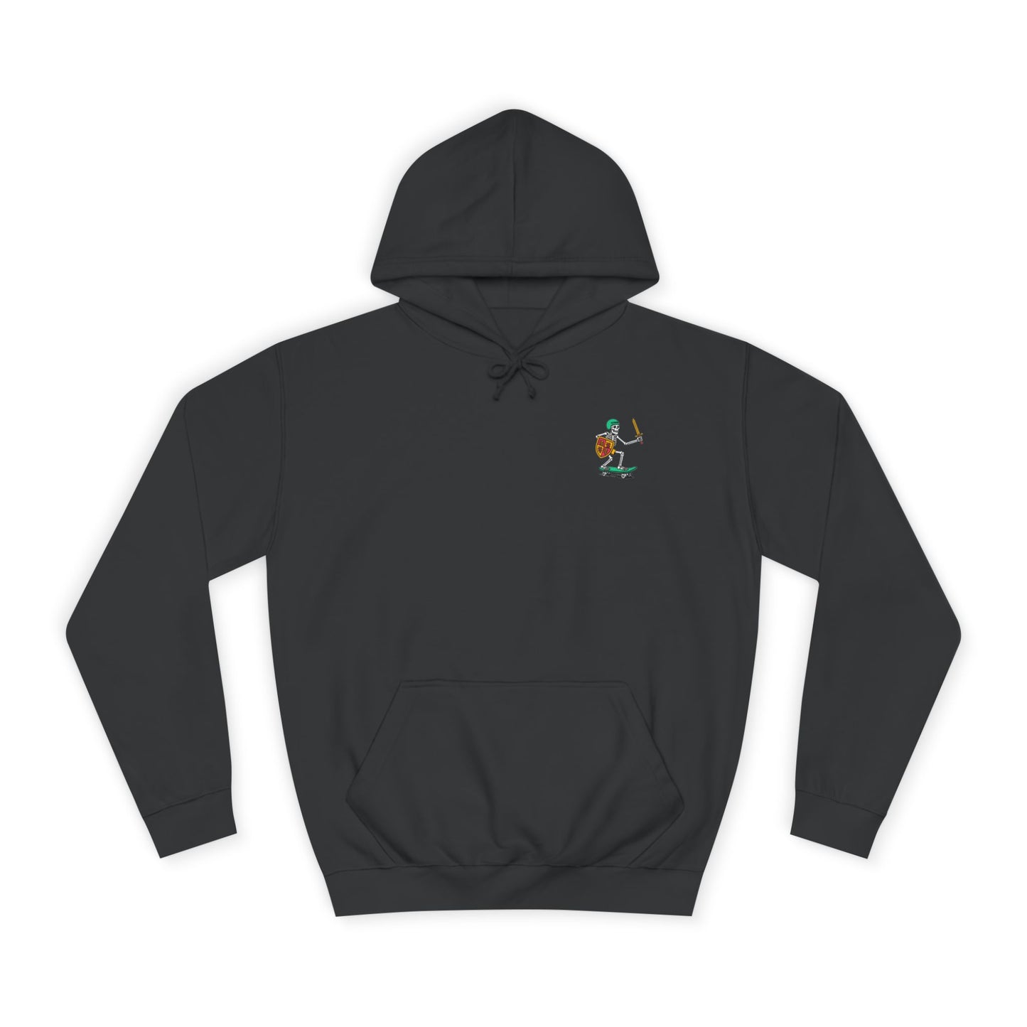 Skateboard Glyndŵr Unisex Hoodie (Double Sided)