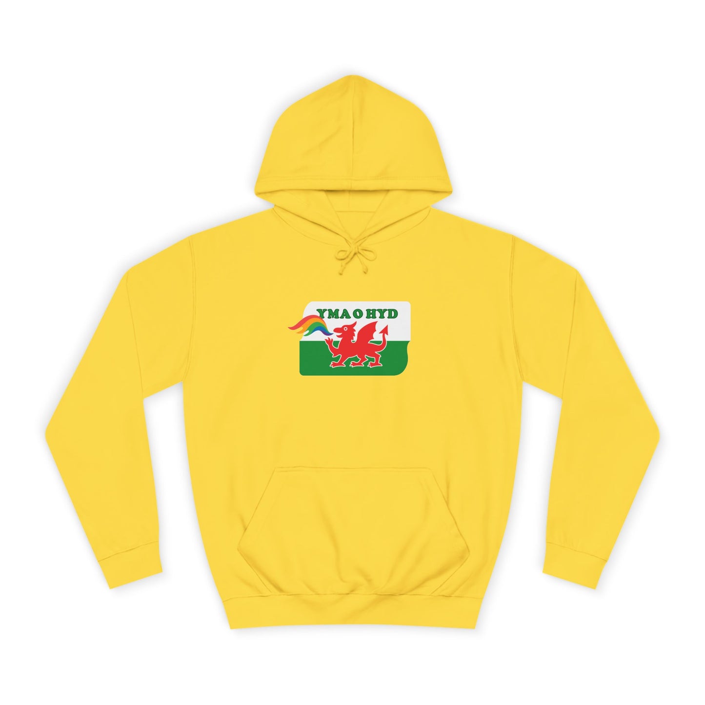 Pride Welsh Flag Hoodie (Unisex) - Yma O Hyd