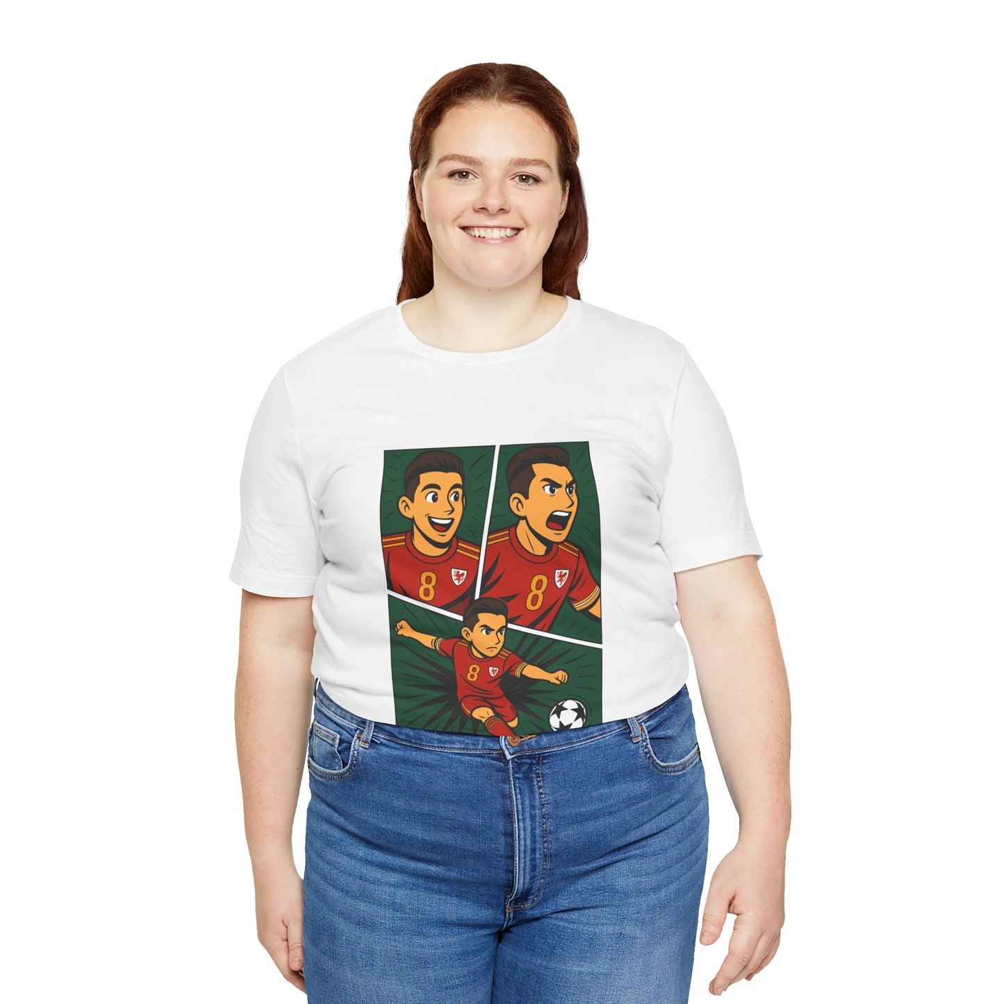 Harry Wilson Wales Football Graphic T-Shirt (Unisex)