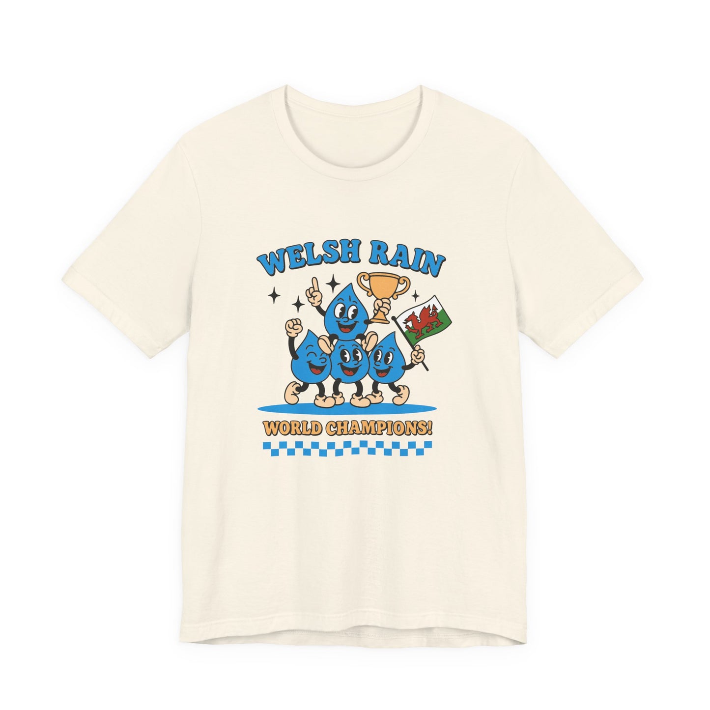 Welsh Rain World Champions - Retro Unisex T-Shirt