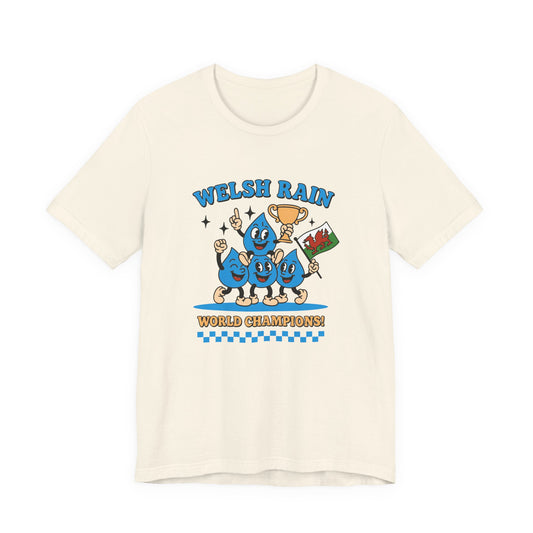 Welsh Rain World Champions - Retro Unisex T-Shirt