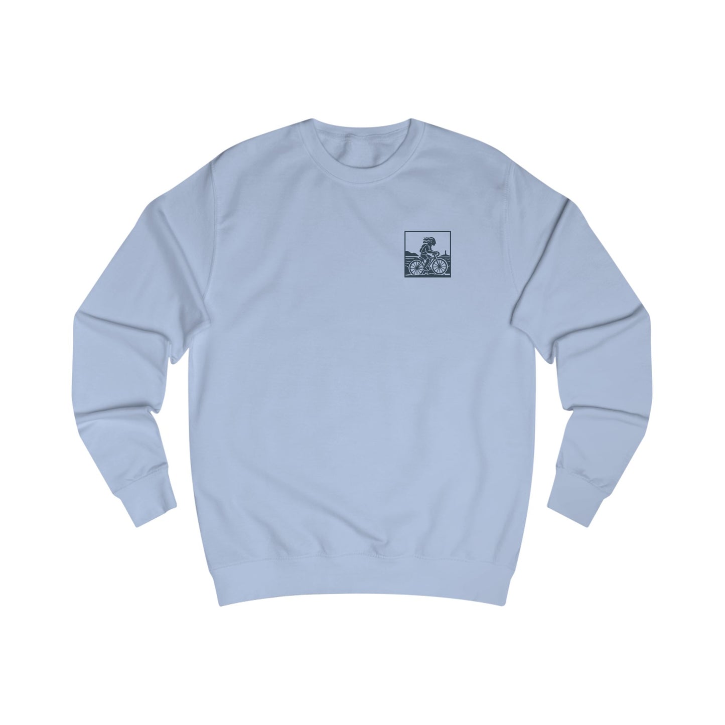 West Wales Cycling Unisex Sweatshirt (Double Sided) - 'Barod Am Y Daith'