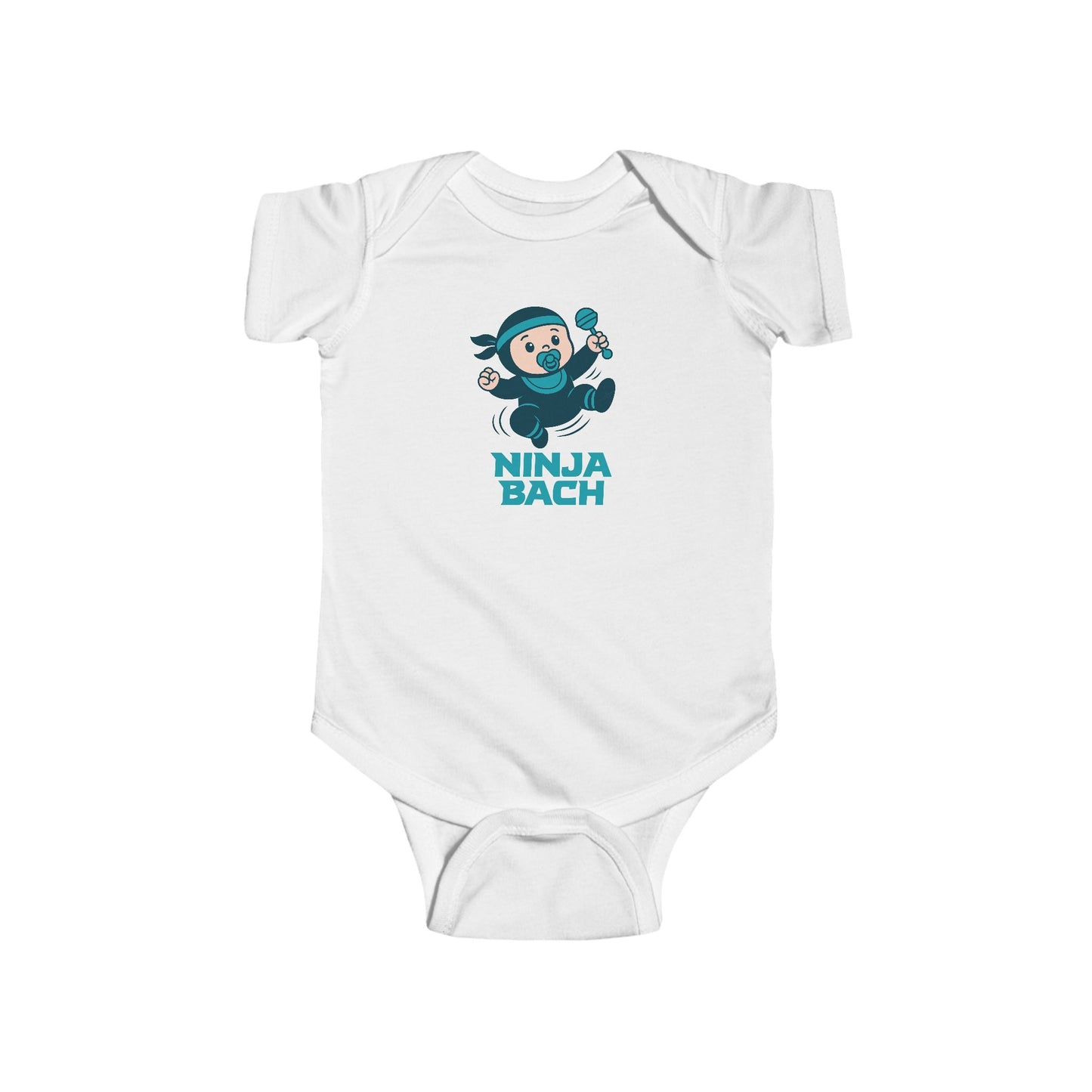 'Ninja Bach' Baby Bodysuit / Onesie