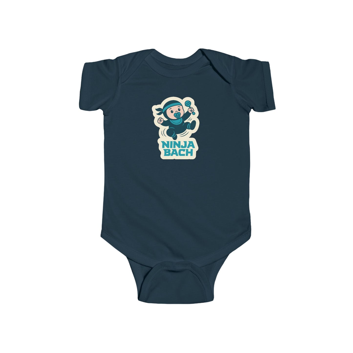 'Ninja Bach' Baby Bodysuit / Onesie