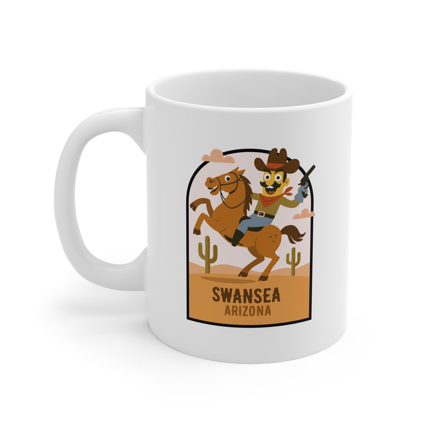 Swansea Arizona Cowboy Mug