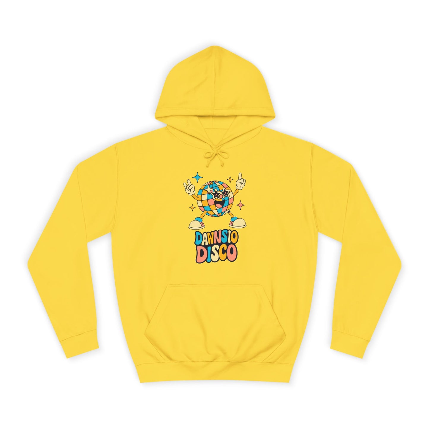 Retro Dawnsio Disco Unisex Hoodie