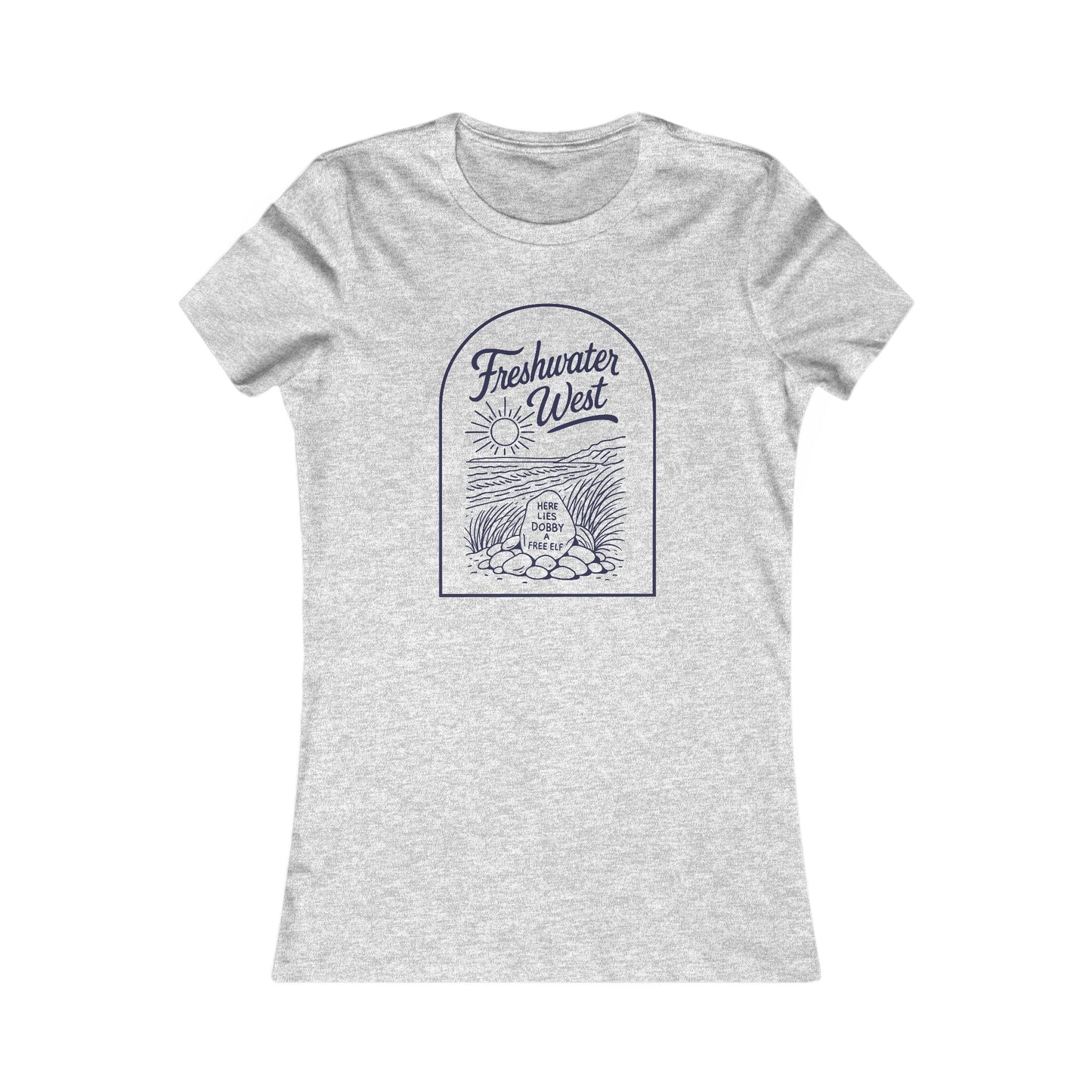 Women's Beach Tee — Freshwater West (Pembrokeshire)