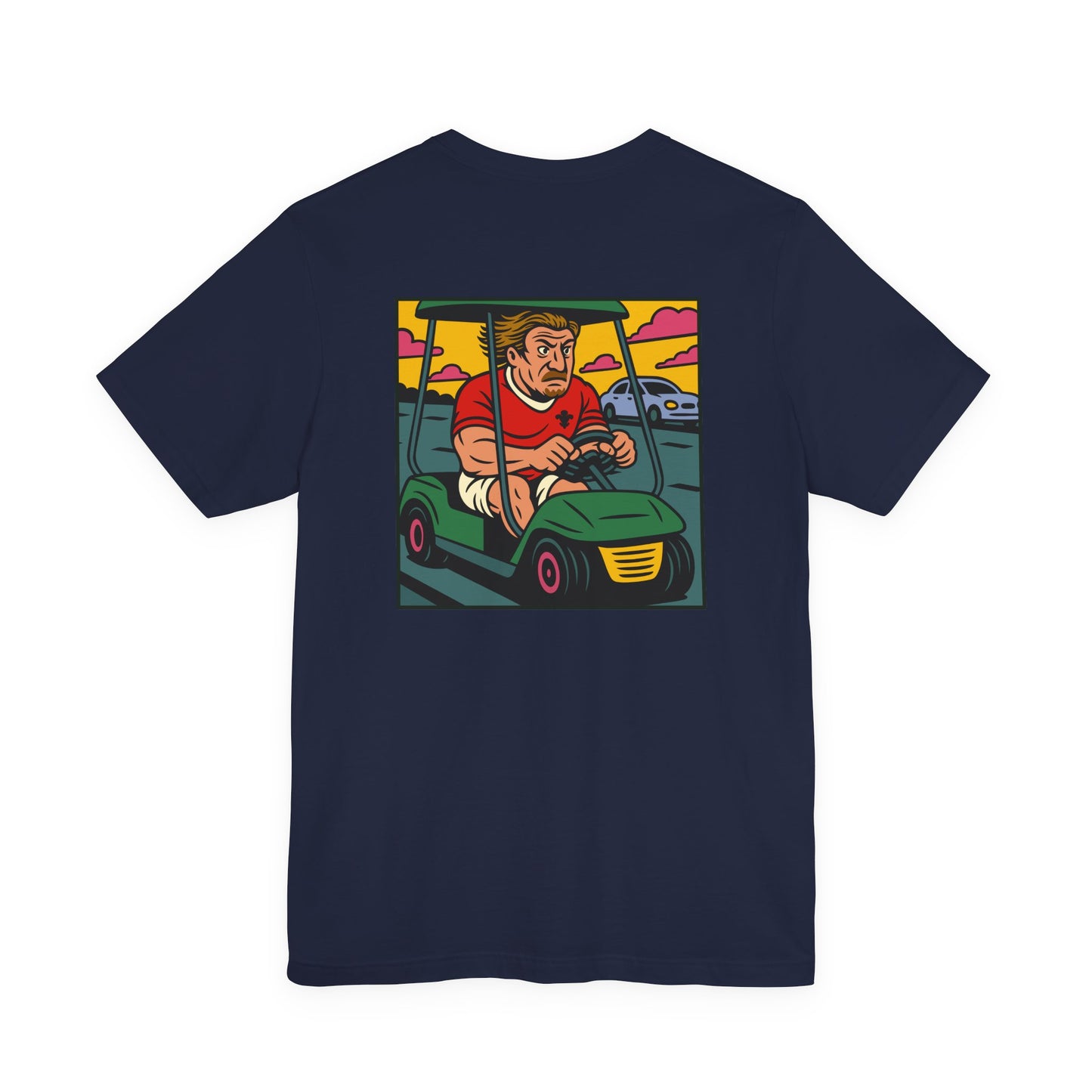 Life in the Fast Lane - Vintage Andy Powell Golf Buggy Tee —Welsh Rugby T-Shirt