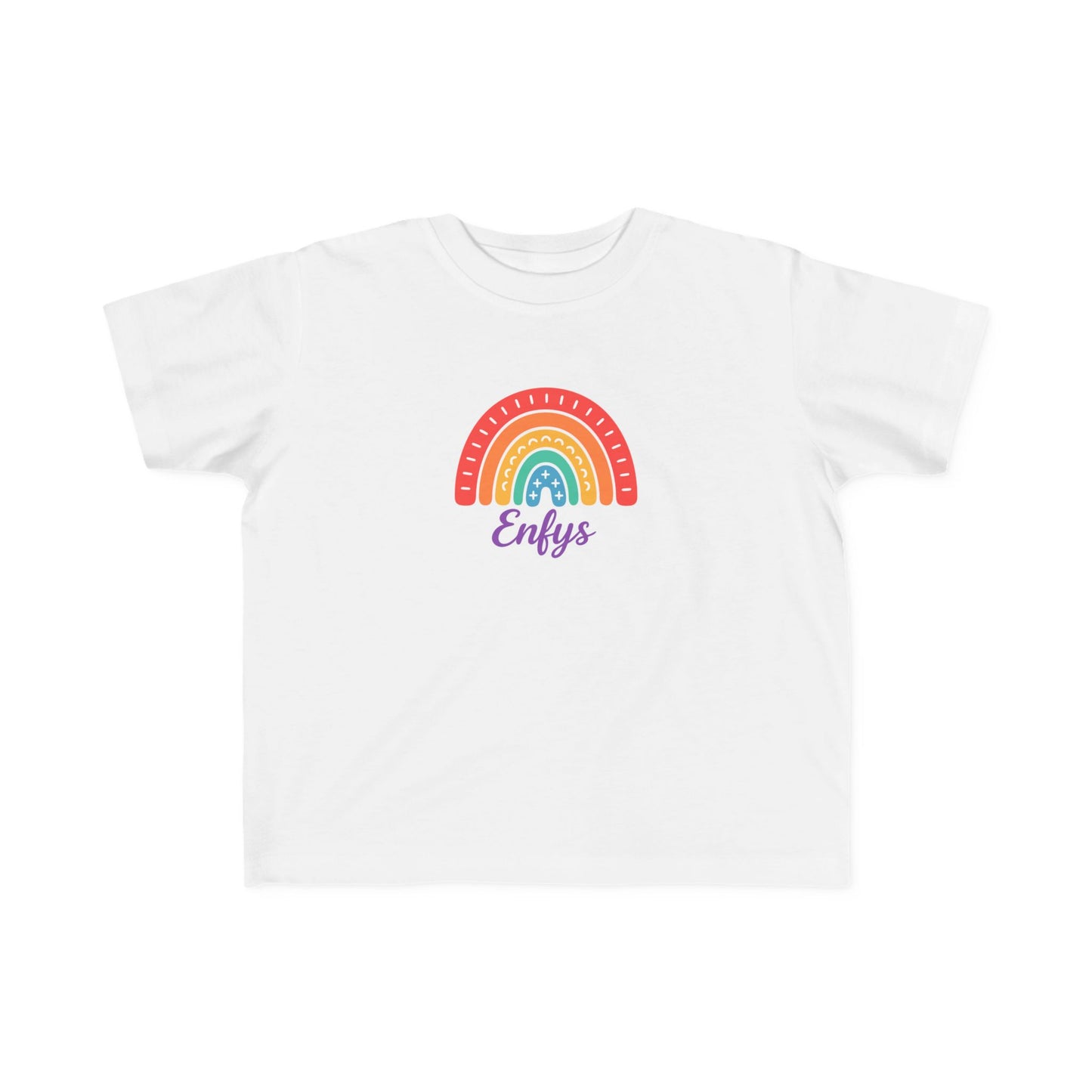Toddler 'Enfys' Rainbow T-Shirt