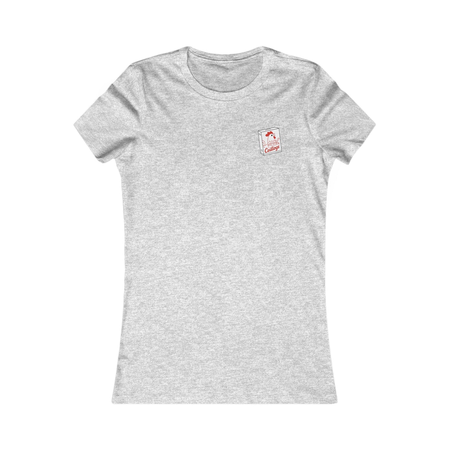 Women's Retro Cereal Tee - 'Ceiliogs'