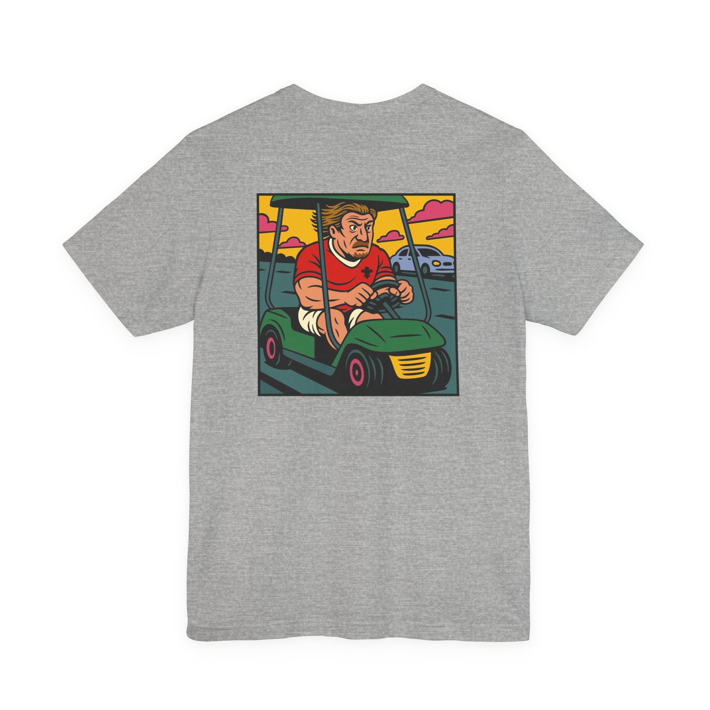 Life in the Fast Lane - Vintage Andy Powell Golf Buggy Tee —Welsh Rugby T-Shirt