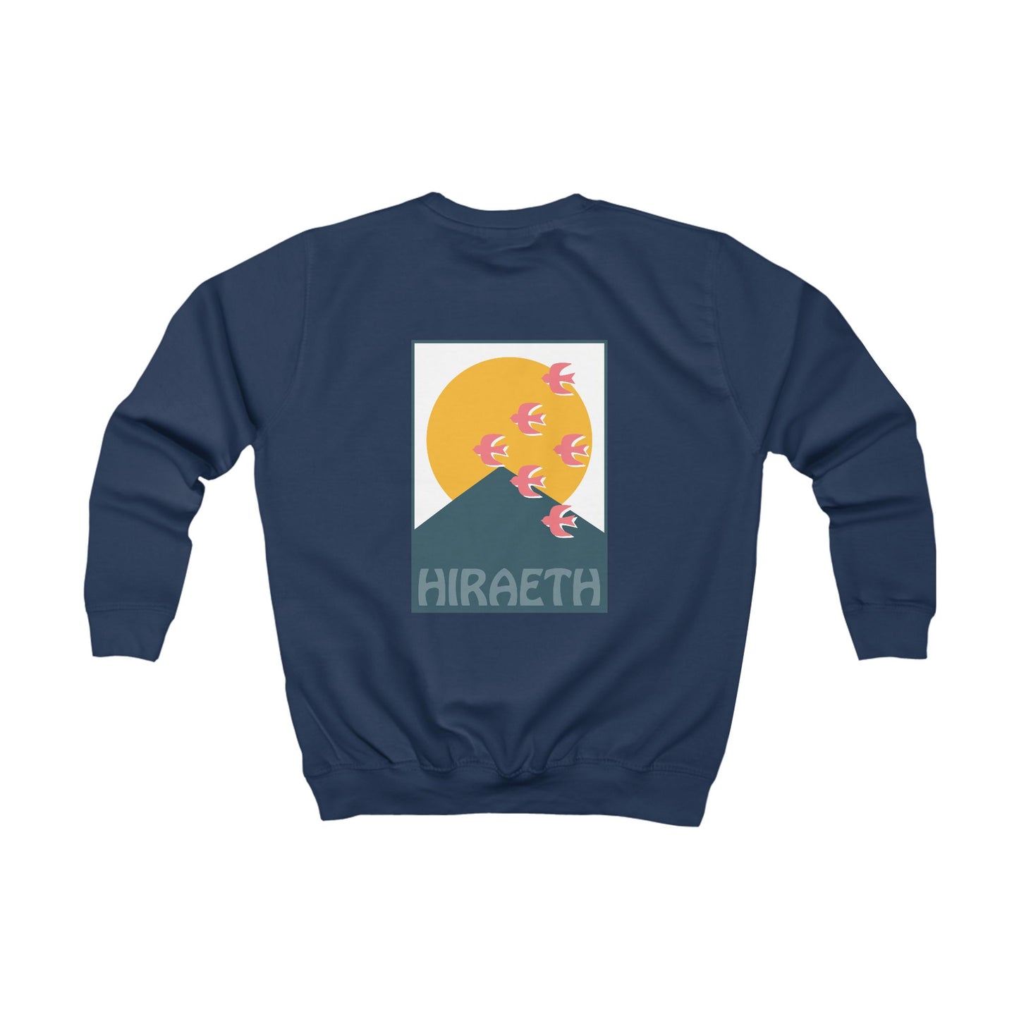 Kids 'Hiraeth' Jumper — Yr Wyddfa Mountain Design (Double Sided)