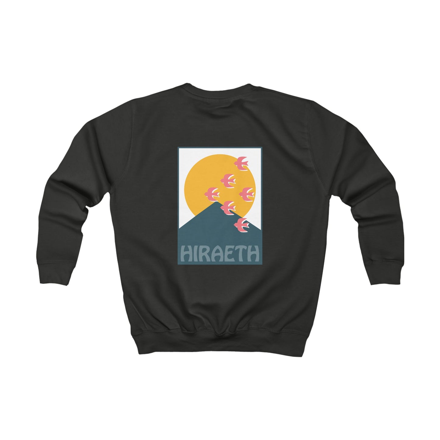 Kids 'Hiraeth' Jumper — Yr Wyddfa Mountain Design (Double Sided)
