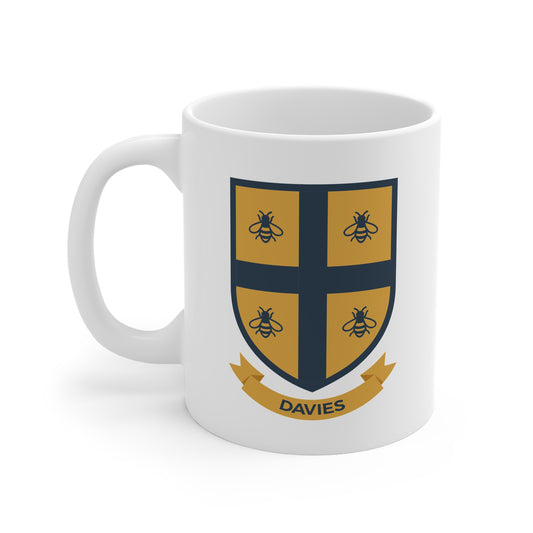 Davies Family Shield Mug - Welsh Heraldry