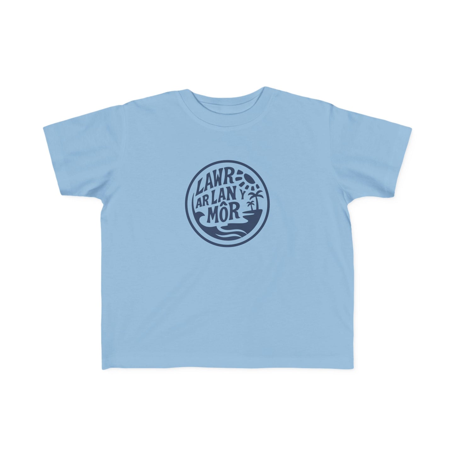 Toddler 'Lawr Ar Lan y Môr' Coastal T-Shirt