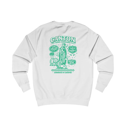 Canton Soda Co. Unisex Sweatshirt - Retro Soda Pop Design (Double Sided)