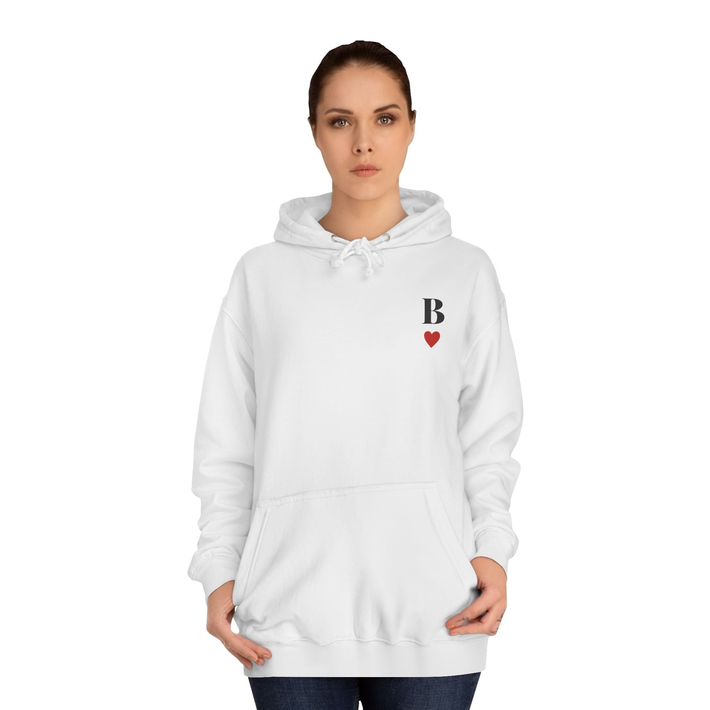 Welsh Playing Card Hoodie - 'Brenhines' (Double Sided)