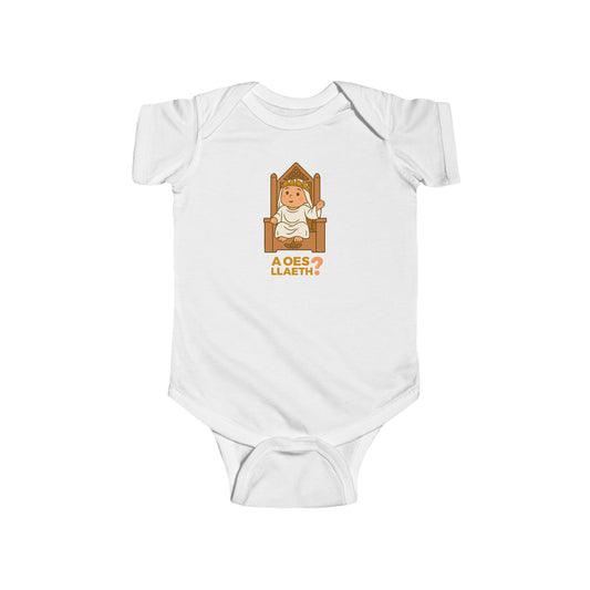 'A Oes Llaeth?' Infant Bodysuit / babygrow