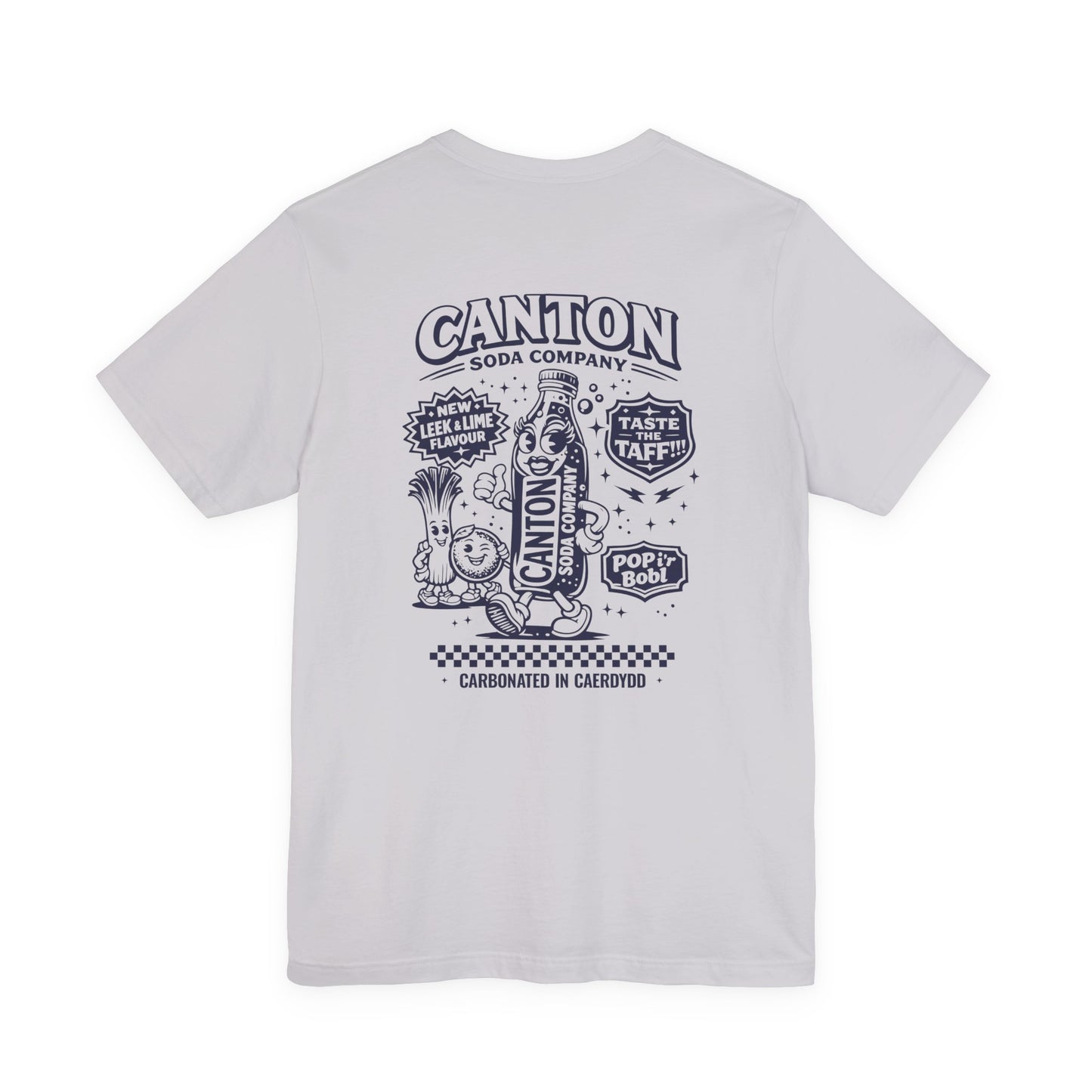 Canton Soda Company Retro Fizzy Drinks T-Shirt (Unisex) - Double Sided
