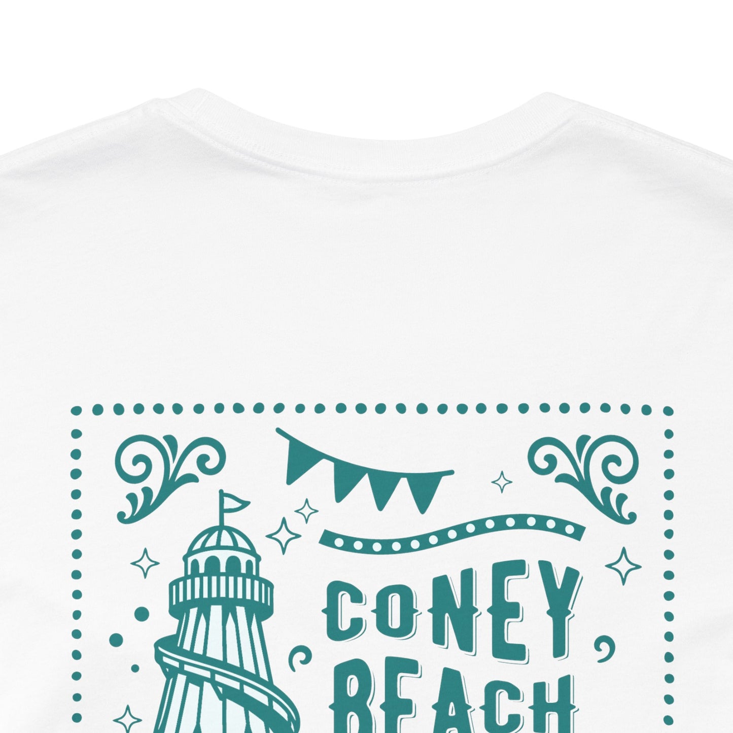 Coney Beach Retro Fun Fair T-Shirt (Unisex) - Porthcawl Double Sided T-Shirt
