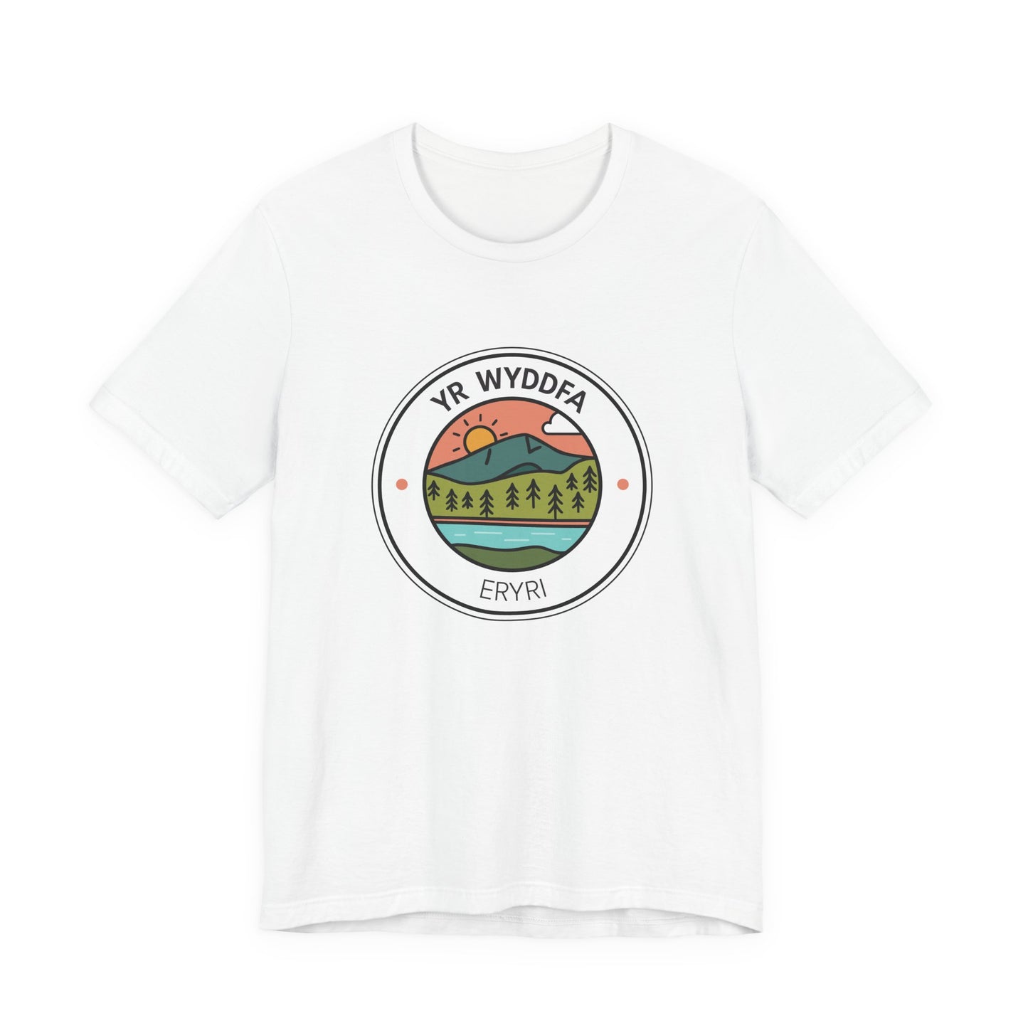 'Yr Wyddfa' T-Shirt (Unisex) - Eryri Scenic Crest