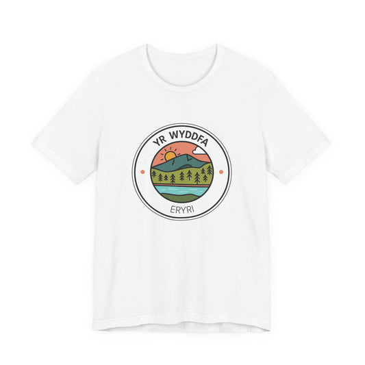 'Yr Wyddfa' T-Shirt (Unisex) - Eryri Scenic Crest