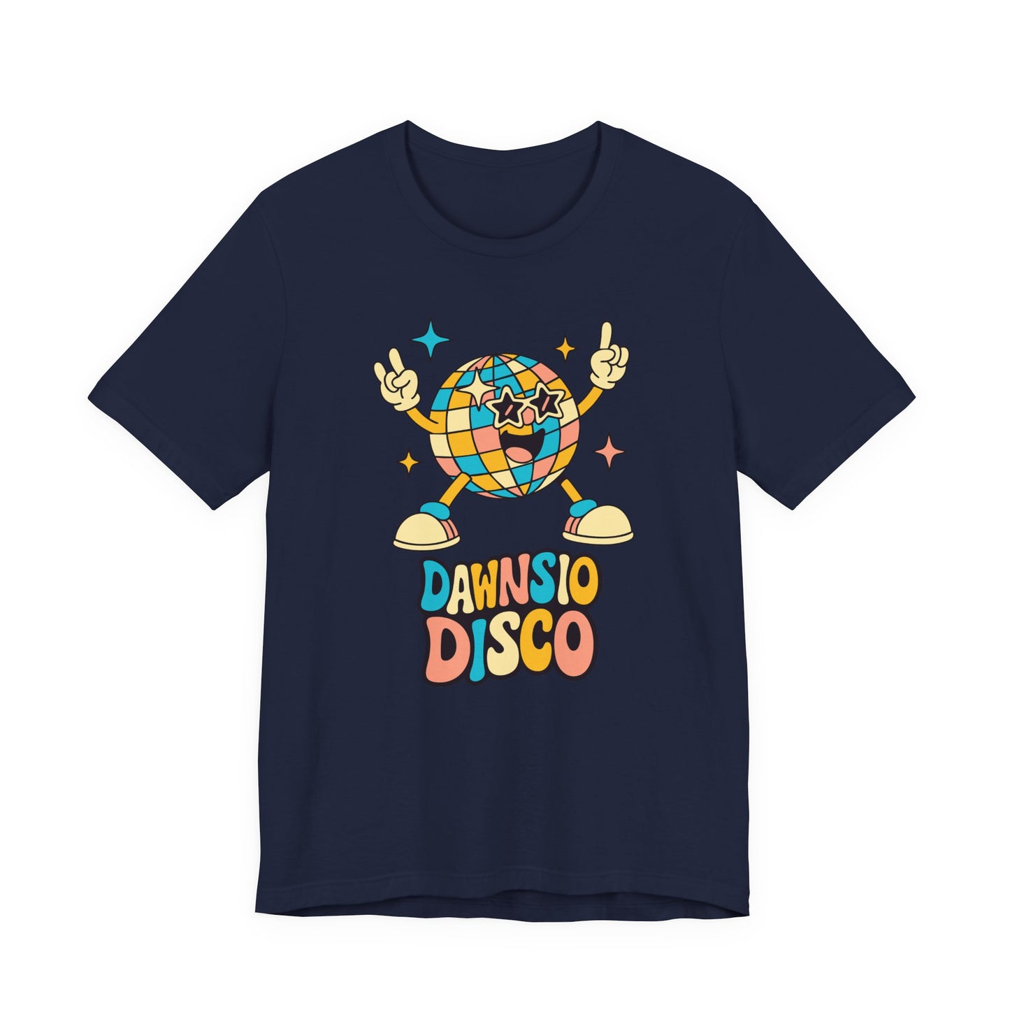 'Dawnsio Disco' Unisex T-Shirt - Retro Disco Ball Tee
