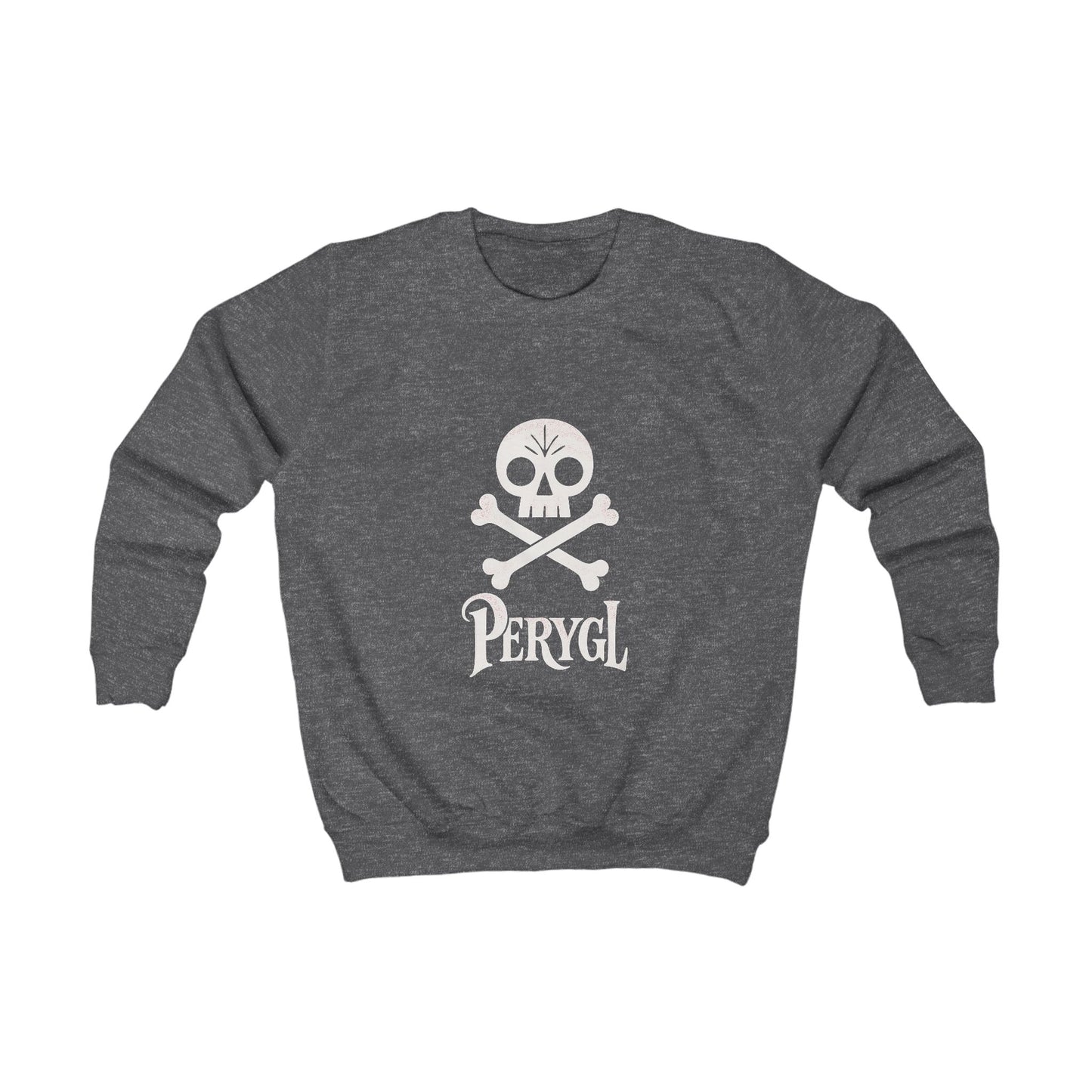 Kids Welsh Pirate Jumper - "Perygl" -  Skull & Crossbones